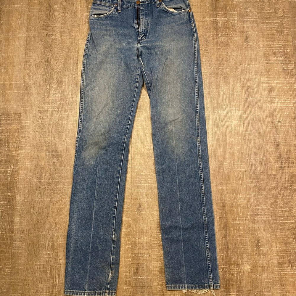 Wrangler Men's Bootcut Jeans - Classic Blue 33x40